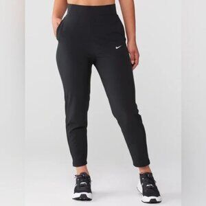 Women's NIKE Dri-Fit Bliss Victory Mid-Rise Training / Athletic Pants, Black - L